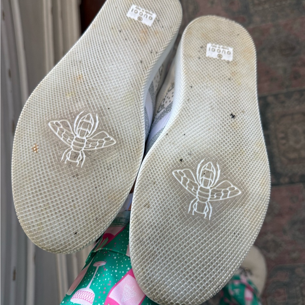 Gucci GG Crystal Web Screener Sneakers - Picture 9 of 10